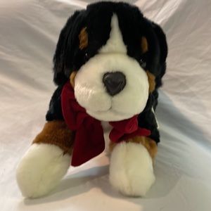2001 Commonwealth 17” Christmas Dog Plush! With Original Tags! Rare!